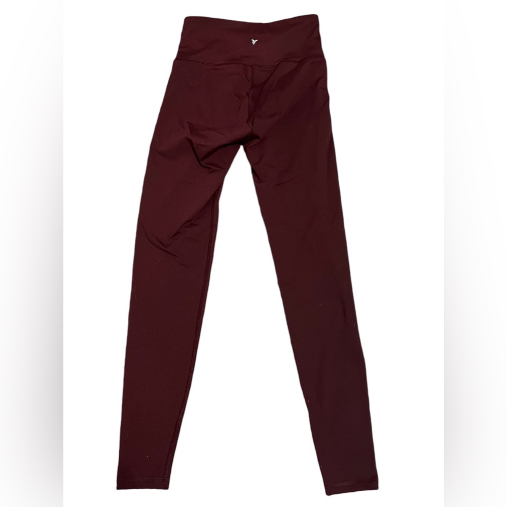 Old Navy Active Maroon Leggings Size Small